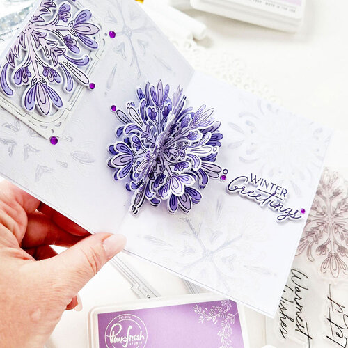 Pinkfresh Studio - Essentials Collection - Dies - Folk Snowflake