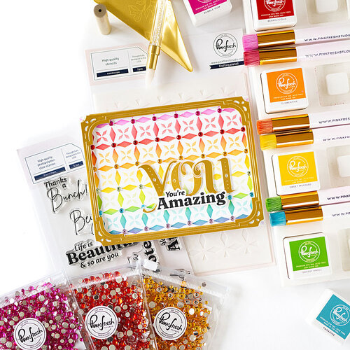 Pinkfresh Studio - Essentials Collection - Dies - Beyond Happy