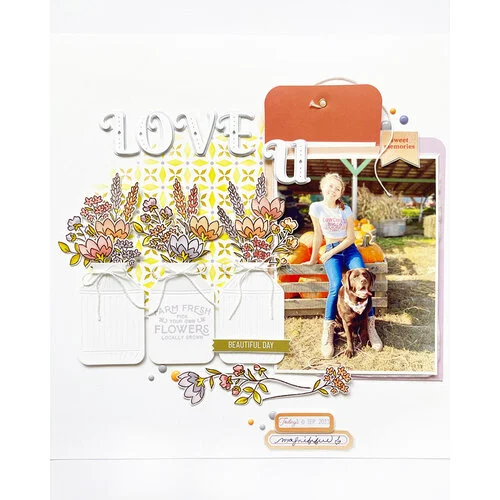 Pinkfresh Studio - Essentials Collection - Dies - Farm Fresh