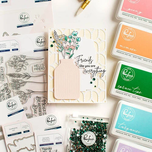 Pinkfresh Studio - Essentials Collection - Dies - Farm Fresh