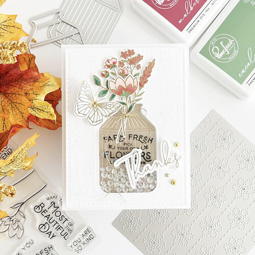 Pinkfresh Studio - Essentials Collection - Dies - Farm Fresh