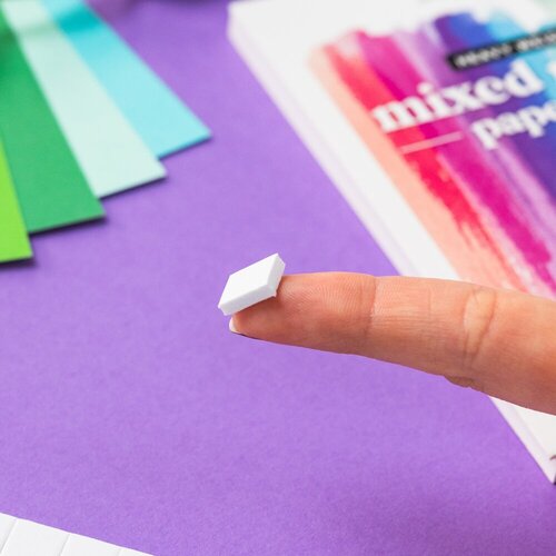 Scrapbook.com - Double Sided Adhesive Foam Squares - White - 3mm Thickness - Large Squares 4 Scrapbook.com - Double Sided Adhesive Foam Squares - White - 3mm Thickness - Large Squares