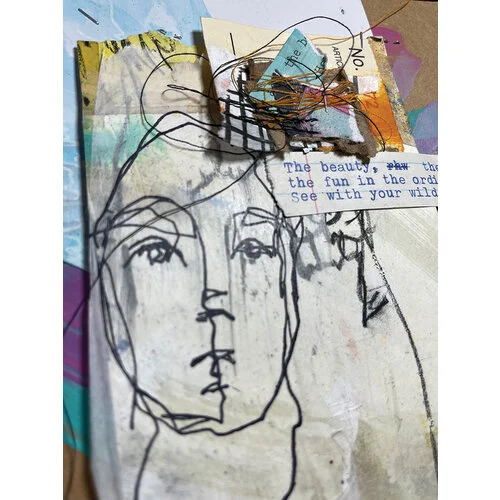 Ranger Ink - Dina Wakley Media - Collage Paper - 7.5 x 10 - Blank - 50 Pack