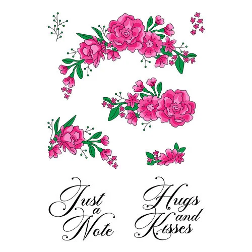 LDRS Creative - With Affection Collection - Clear Photopolymer Stamps - Floral Swag 1 LDRS Creative - With Affection Collection - Clear Photopolymer Stamps - Floral Swag