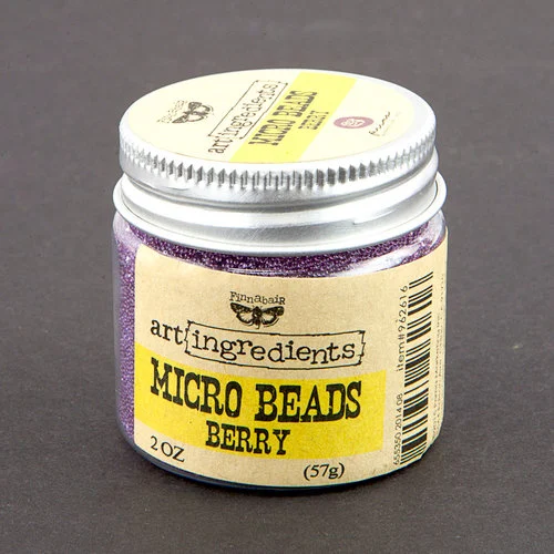 Prima - Finnabair Collection - Art Ingredients - Micro Beads - Berry 1 Prima - Finnabair Collection - Art Ingredients - Micro Beads - Berry
