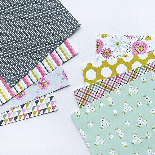 Catherine Pooler Designs - Bubbling Over Collection - 6 x 6 Patterned Paper Pack - Favorite Prints