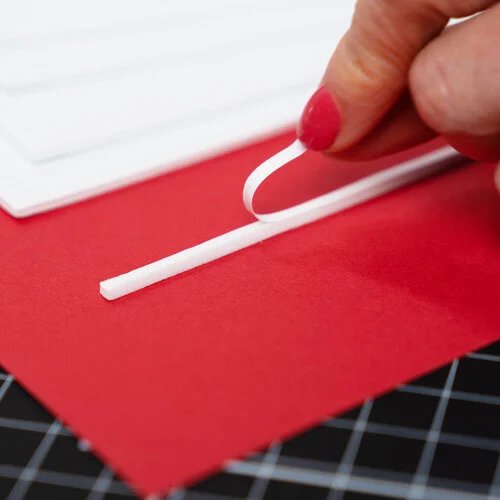 Scrapbook.com - Double Sided Adhesive Foam Bundle - Roll, Strips, and Sheets - White - 3mm Thickness 3 Scrapbook.com - Double Sided Adhesive Foam Bundle - Roll, Strips, and Sheets - White - 3mm Thickness