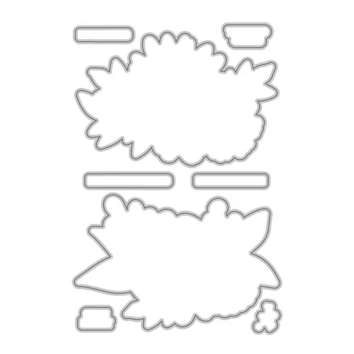 Scrapbook.com - Coordinating Die Set - Market Bloom - Lovely Bunches