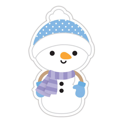 Doodlebug Design - Snow Much Fun Collection - Sticker - Doodles - Snowman 1 Doodlebug Design - Snow Much Fun Collection - Sticker - Doodles - Snowman