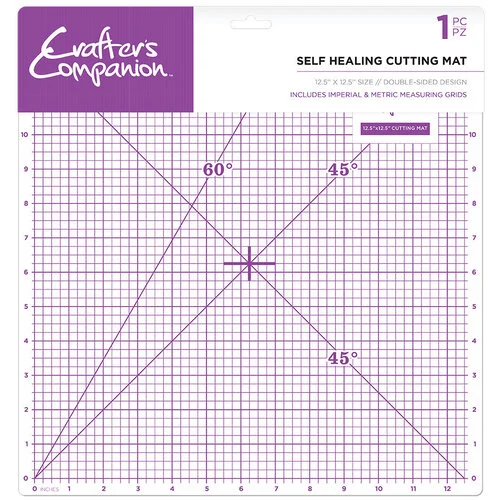 Crafter's Companion - Self Healing Cutting Mat - 12.5 x 12.5