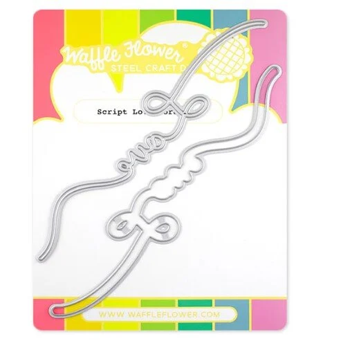 Waffle Flower Crafts - Craft Dies - Script Love