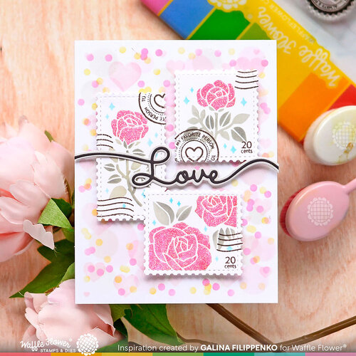 Waffle Flower Crafts - Craft Dies - Script Love