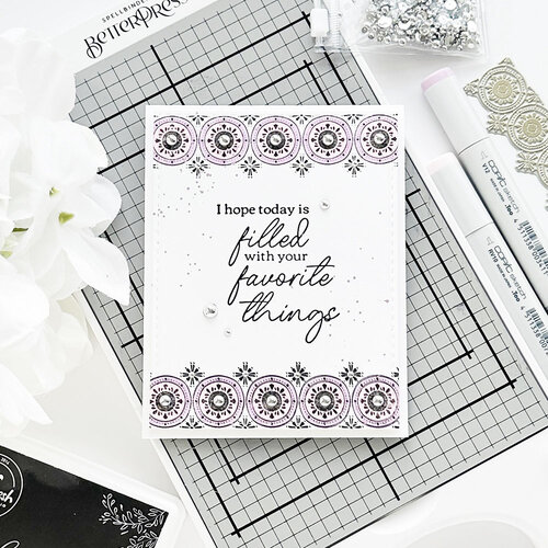 Pinkfresh Studio - Dies - Medallion Border 2 Pinkfresh Studio - Dies - Medallion Border