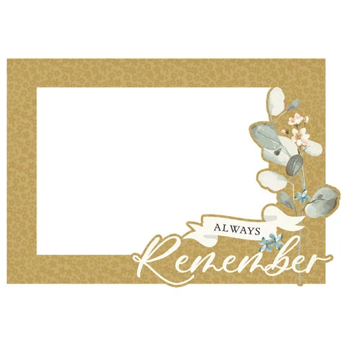 Simple Stories - Remember Collection - Chipboard Frames 4 Simple Stories - Remember Collection - Chipboard Frames