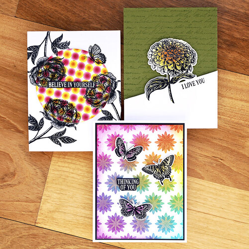 Ranger Ink - Simon Hurley - Stencils - In Bloom