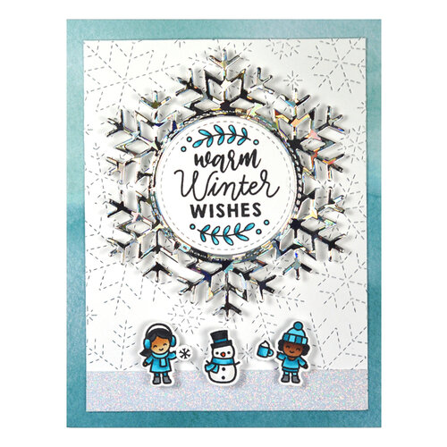 Lawn Fawn - Lawn Cuts - Dies - Magic Iris Snowflake Add-On 3 Lawn Fawn - Lawn Cuts - Dies - Magic Iris Snowflake Add-On