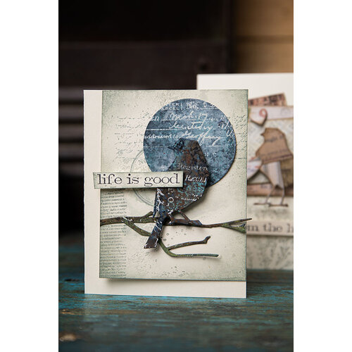 Sizzix - Tim Holtz - Thinlits Dies - Vault Lovebirds 3 Sizzix - Tim Holtz - Thinlits Dies - Vault Lovebirds