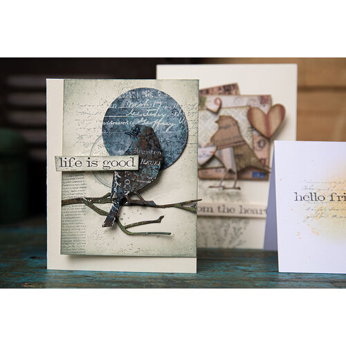 Sizzix - Tim Holtz - Thinlits Dies - Vault Lovebirds 4 Sizzix - Tim Holtz - Thinlits Dies - Vault Lovebirds