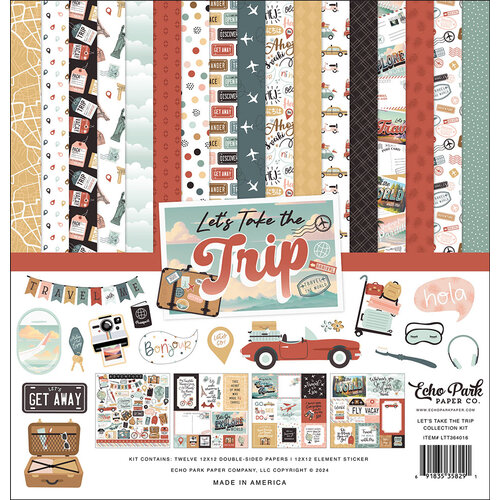 Echo Park - Let's Take The Trip Collection - Collection Kit
