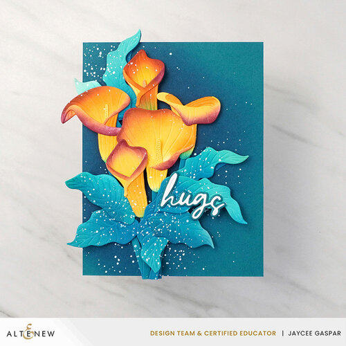 Altenew - Layering Dies - Craft A Flower -Calla Lily 3 Altenew - Layering Dies - Craft A Flower -Calla Lily