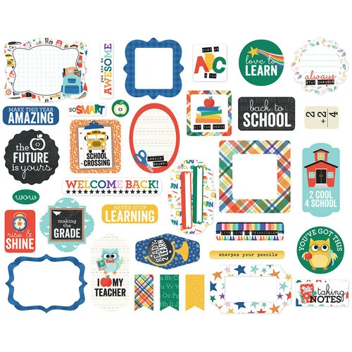 Echo Park - Off To School Collection - Ephemera
