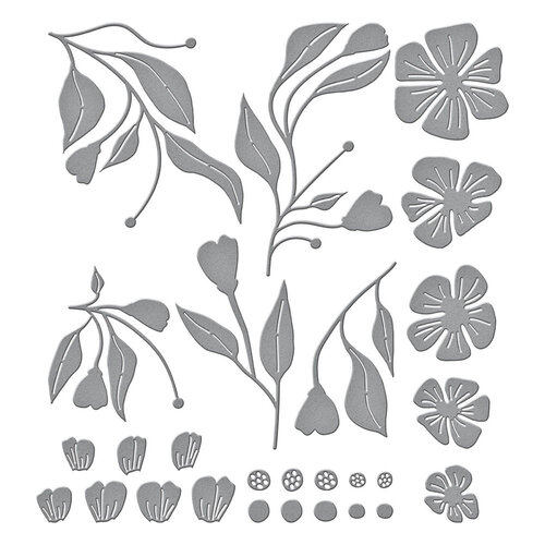 Spellbinders - Etched Dies - Fresh Picked - Buttercups 2 Spellbinders - Etched Dies - Fresh Picked - Buttercups