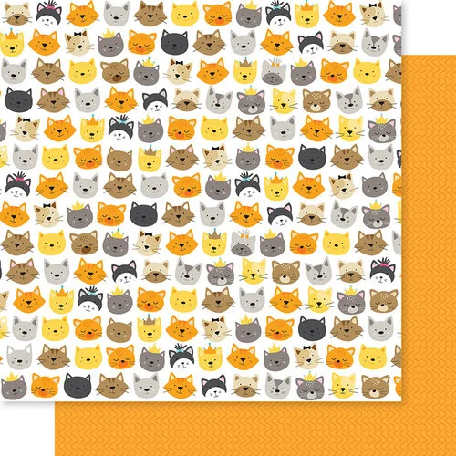 Bella Blvd - Chloe Collection - 12 x 12 Double Sided Paper - Cattitude 1 Bella Blvd - Chloe Collection - 12 x 12 Double Sided Paper - Cattitude