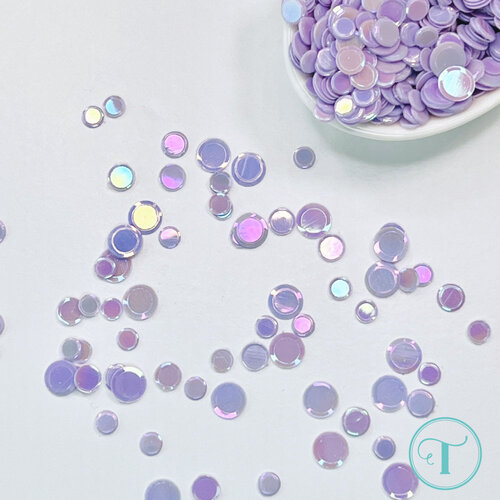 Trinity Stamps - Embellishments - Opaque Shine Confetti - Lavender 3 Trinity Stamps - Embellishments - Opaque Shine Confetti - Lavender