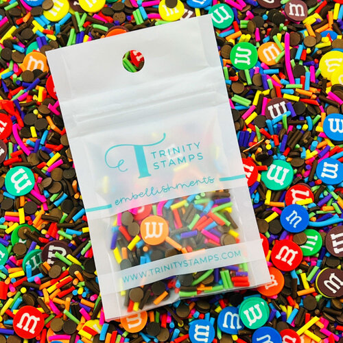 Trinity Stamps - Embellishment Mix - Clay - Chocolate Candy Overload 1 Trinity Stamps - Embellishment Mix - Clay - Chocolate Candy Overload