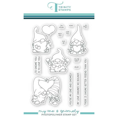 Trinity Stamps - Clear Photopolymer Stamps - My One and Gnomely 1 Trinity Stamps - Clear Photopolymer Stamps - My One and Gnomely