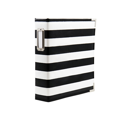 Scrapbook.com - Simple Scrapbooks - Adventure Calls - Complete Kit with Black and White Stripe Album 2 Scrapbook.com - Simple Scrapbooks - Adventure Calls - Complete Kit with Black and White Stripe Album