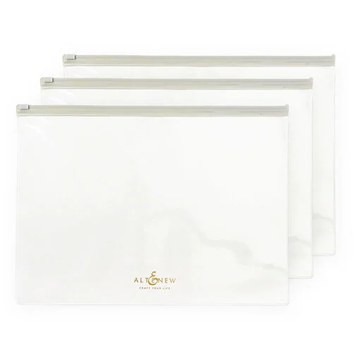 Altenew - Zip 'n' Keep - Gray - 3 Pack 1 Altenew - Zip 'n' Keep - Gray - 3 Pack
