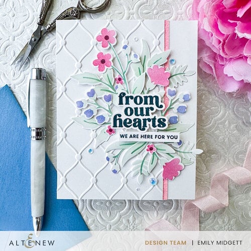 Altenew - Embossing Folder - 3D - Tufted Elegance 2 Altenew - Embossing Folder - 3D - Tufted Elegance