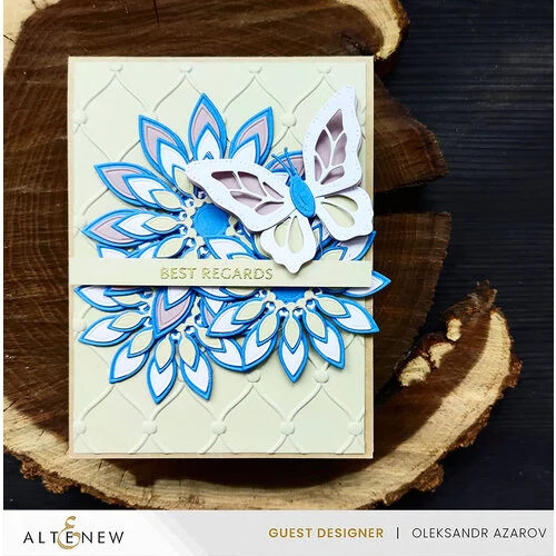 Altenew - Embossing Folder - 3D - Tufted Elegance 3 Altenew - Embossing Folder - 3D - Tufted Elegance