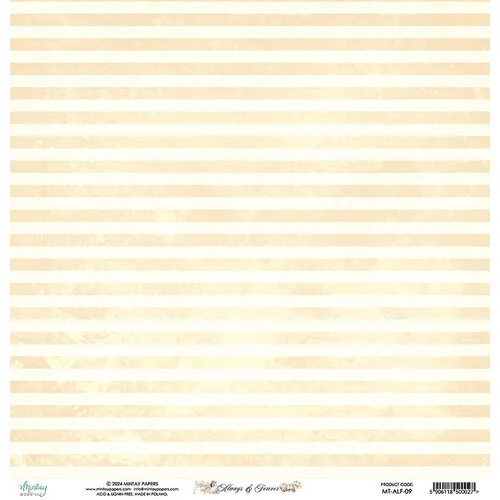 Mintay Papers - Always And Forever Collection - 12 x 12 Double Sided Paper - Elements