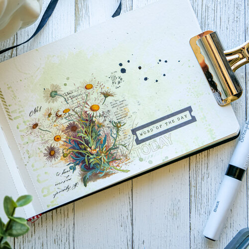 Scrapbook.com - Lustre Brush Marker - Black 6 Scrapbook.com - Lustre Brush Marker - Black