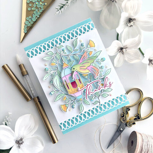 Pinkfresh Studio - Pure Joy Collection - Dies - Lantern Botanicals 4 Pinkfresh Studio - Pure Joy Collection - Dies - Lantern Botanicals