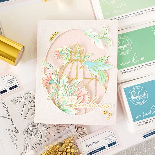 Pinkfresh Studio - Pure Joy Collection - Press Plates - Pure Joy 4 Pinkfresh Studio - Pure Joy Collection - Press Plates - Pure Joy