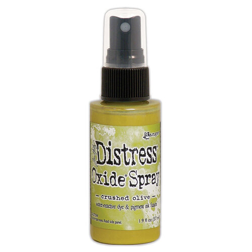 Ranger Ink - Tim Holtz - Distress Oxide Spray - Crushed Olive 1 Ranger Ink - Tim Holtz - Distress Oxide Spray - Crushed Olive
