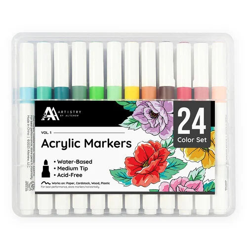 Altenew - Acrylic Markers - 24 Set - Vol 1