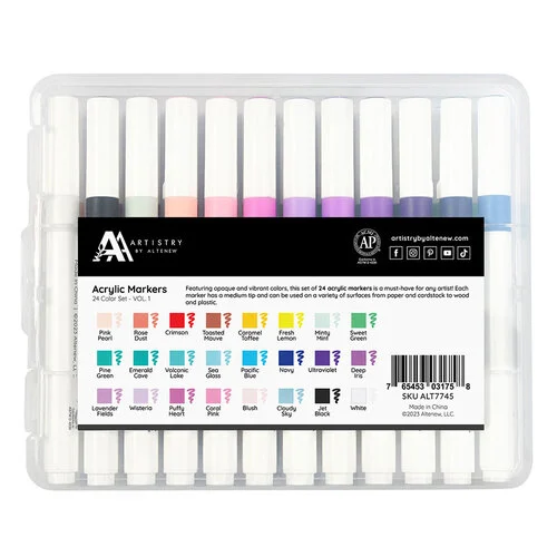 Altenew - Acrylic Markers - 24 Set - Vol 1