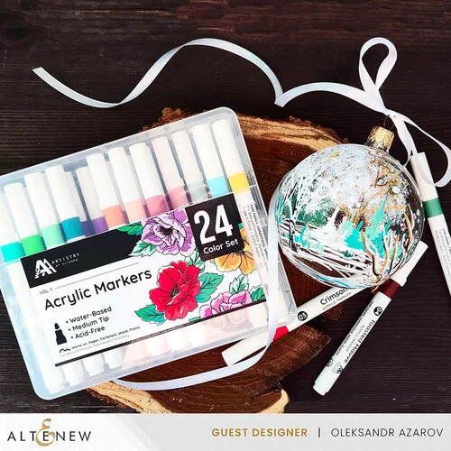 Altenew - Acrylic Markers - 24 Set - Vol 1