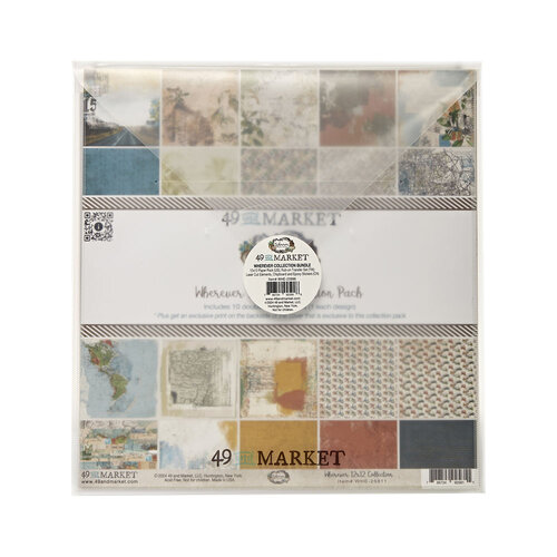 49 And Market - Wherever Collection - Bundle with Custom Chipboard