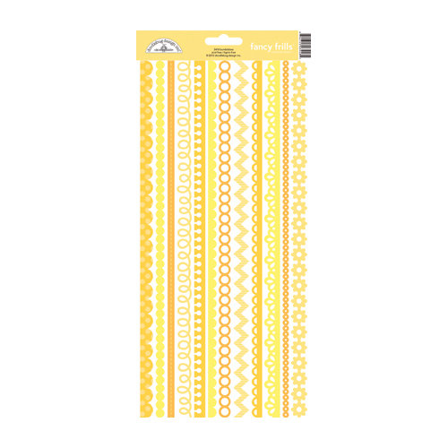 Doodlebug Design - Cardstock Stickers - Fancy Frills - Bumblebee 1 Doodlebug Design - Cardstock Stickers - Fancy Frills - Bumblebee
