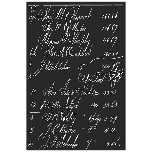 Prima - Finnabair Collection - Stencils - Calculations
