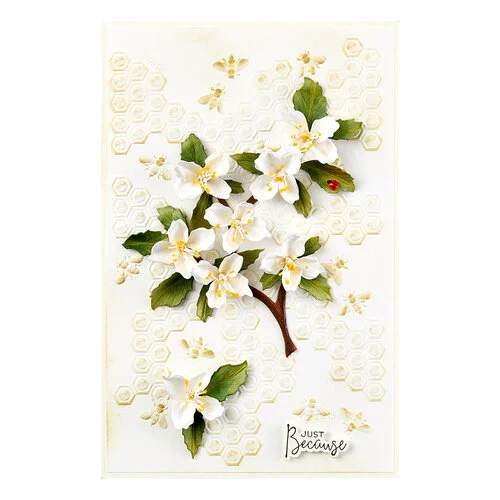 Spellbinders - 3D Embossing Folder - Bee-Cause 4 Spellbinders - 3D Embossing Folder - Bee-Cause