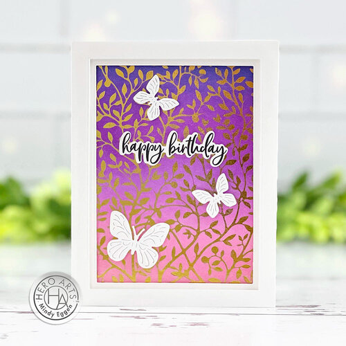 Hero Arts - Hot Foil Plate - Vine Hot