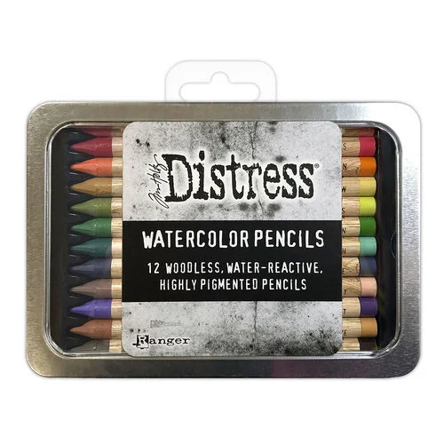 Ranger Ink - Tim Holtz - Distress Watercolor Pencils - Set 04