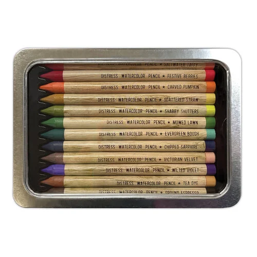 Ranger Ink - Tim Holtz - Distress Watercolor Pencils - Set 04
