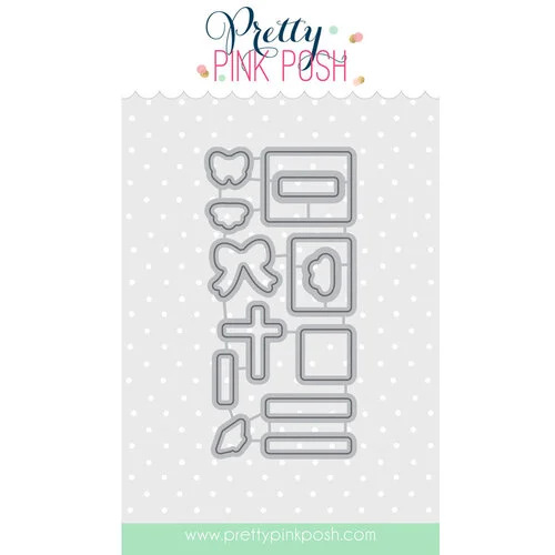 Pretty Pink Posh - Dies - Patterned Presents 1 Pretty Pink Posh - Dies - Patterned Presents